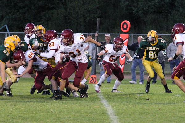 5427 Football v Lakeside 091010