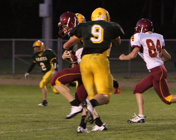 5445 Football v Lakeside 091010