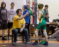 1295 VHS Wrestling at Sub-Regionals 020213