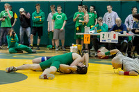 1483 VHS Wrestling at Sub-Regionals 020213