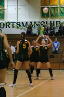 6396 Varsity Volleyball v Orting 102109