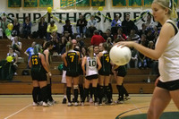 6400 Varsity Volleyball v Orting 102109