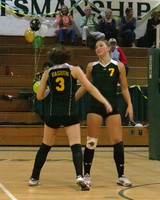 6644 Varsity Volleyball v Orting 102109