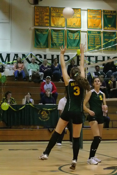 6662 Varsity Volleyball v Orting 102109